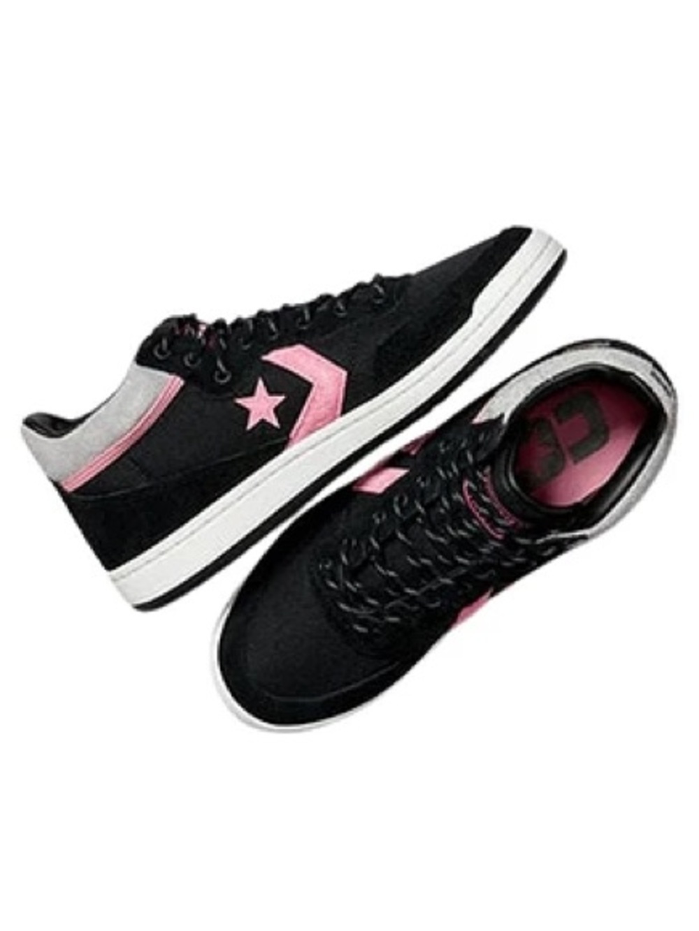 CONVERSE FASTBREAK PRO MID Cordura Sneakers Total Eclipse & Pink Size 11 NEW - Picture 2 of 14